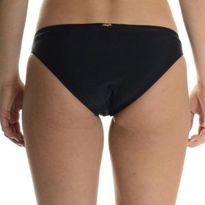Wildfox Swim Low-Rise Black Bikini Bottom, Never worn, Size XS